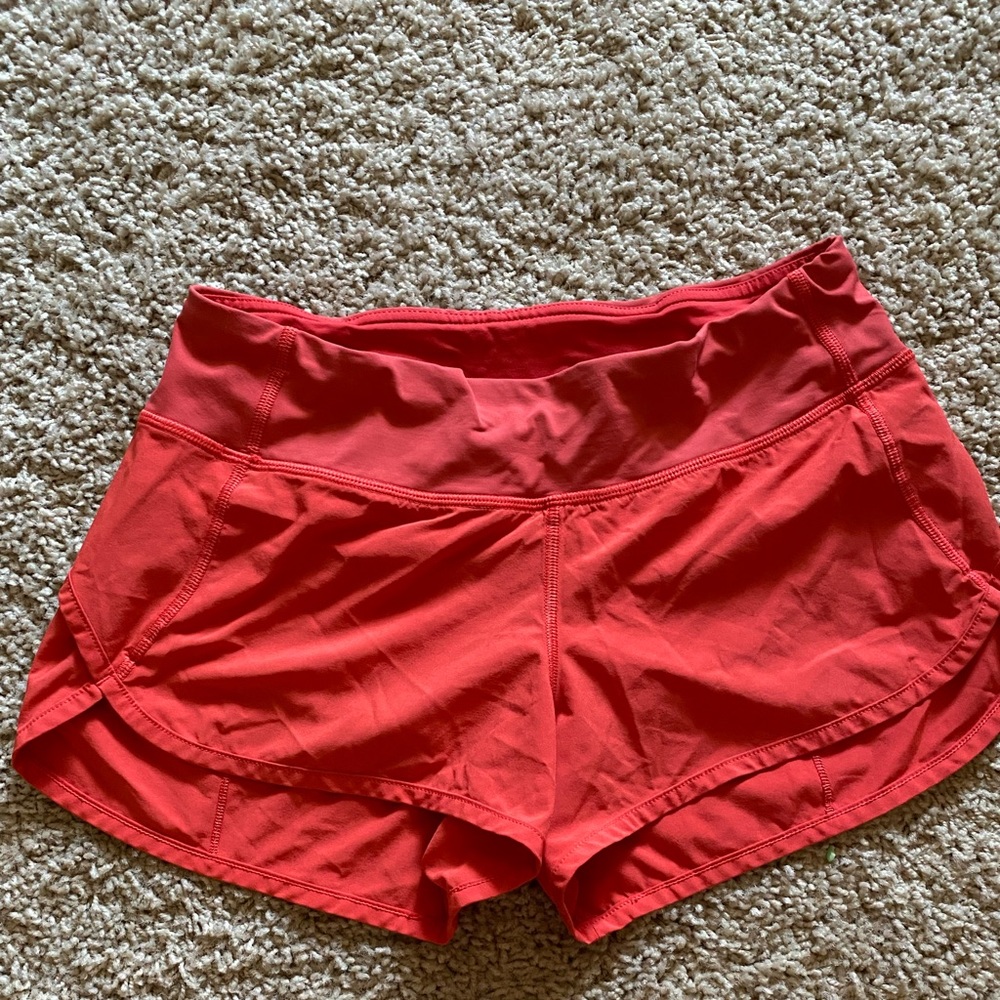 Super cute barely worn Lululemon speed shorts